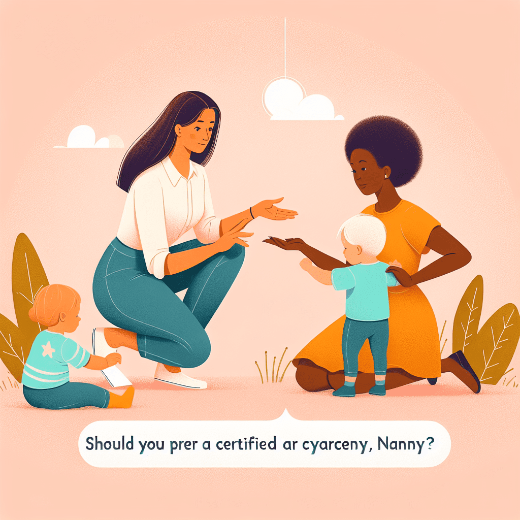 Faut-il préférer une nounou diplômée pour la garde de vos enfants?