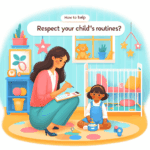 Comment aider votre nounou à respecter les routines de votre enfant?
