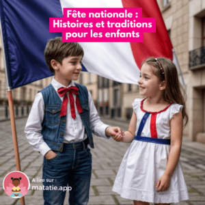Fête Nationale Française du 14 juillet : histoires et traditions pour les enfants