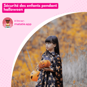 Sécurité des enfants pendant Halloween.